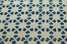 Ajrakh . Natural Color Cotton Fabric ~ 31 { Per meter }